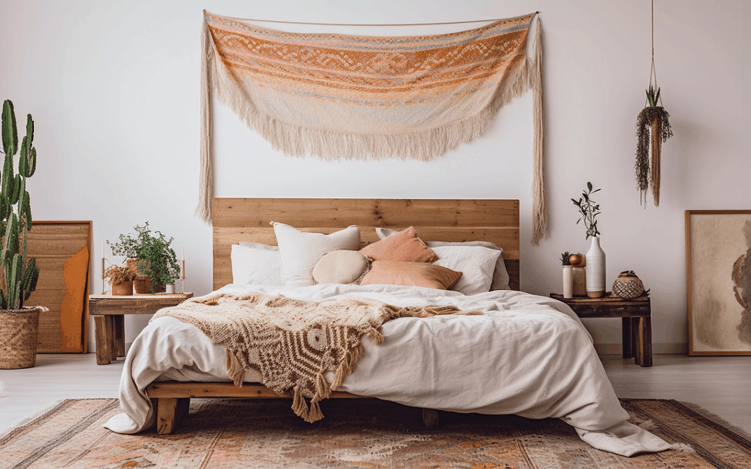 Sypialnia w stylu boho, jaką pościel wybrać?